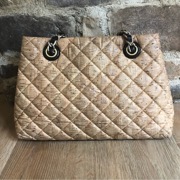 STUNNING Quilted Kate Spade Gold Coast Cork large tote price firm! - Picture 2 of 10